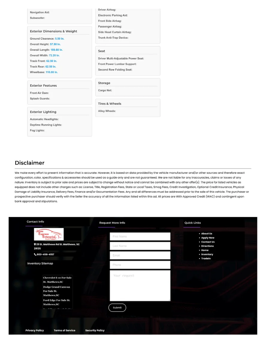 Fair Auto Appraisals supporting report, page 18 of 64