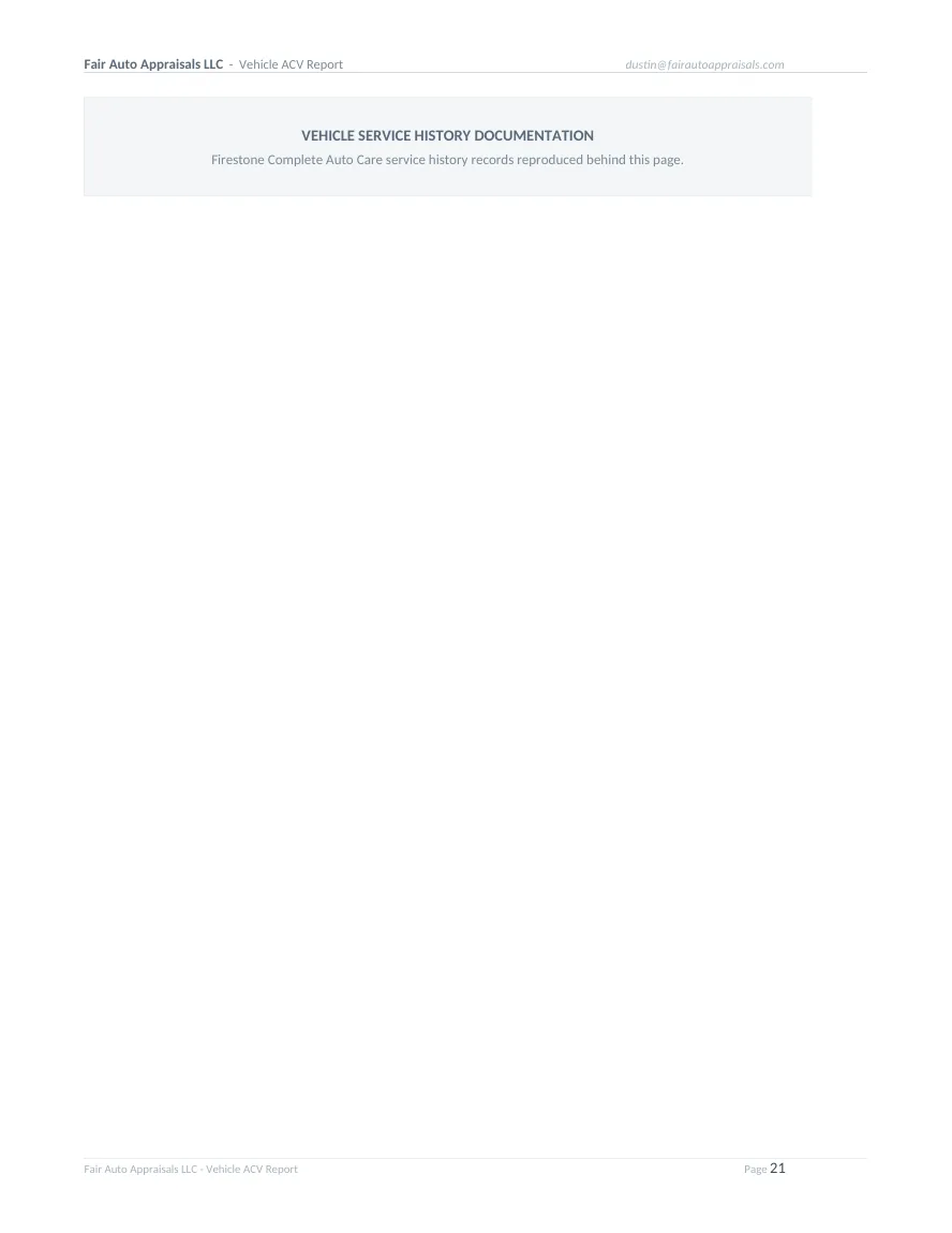 Fair Auto Appraisals supporting report, page 39 of 64