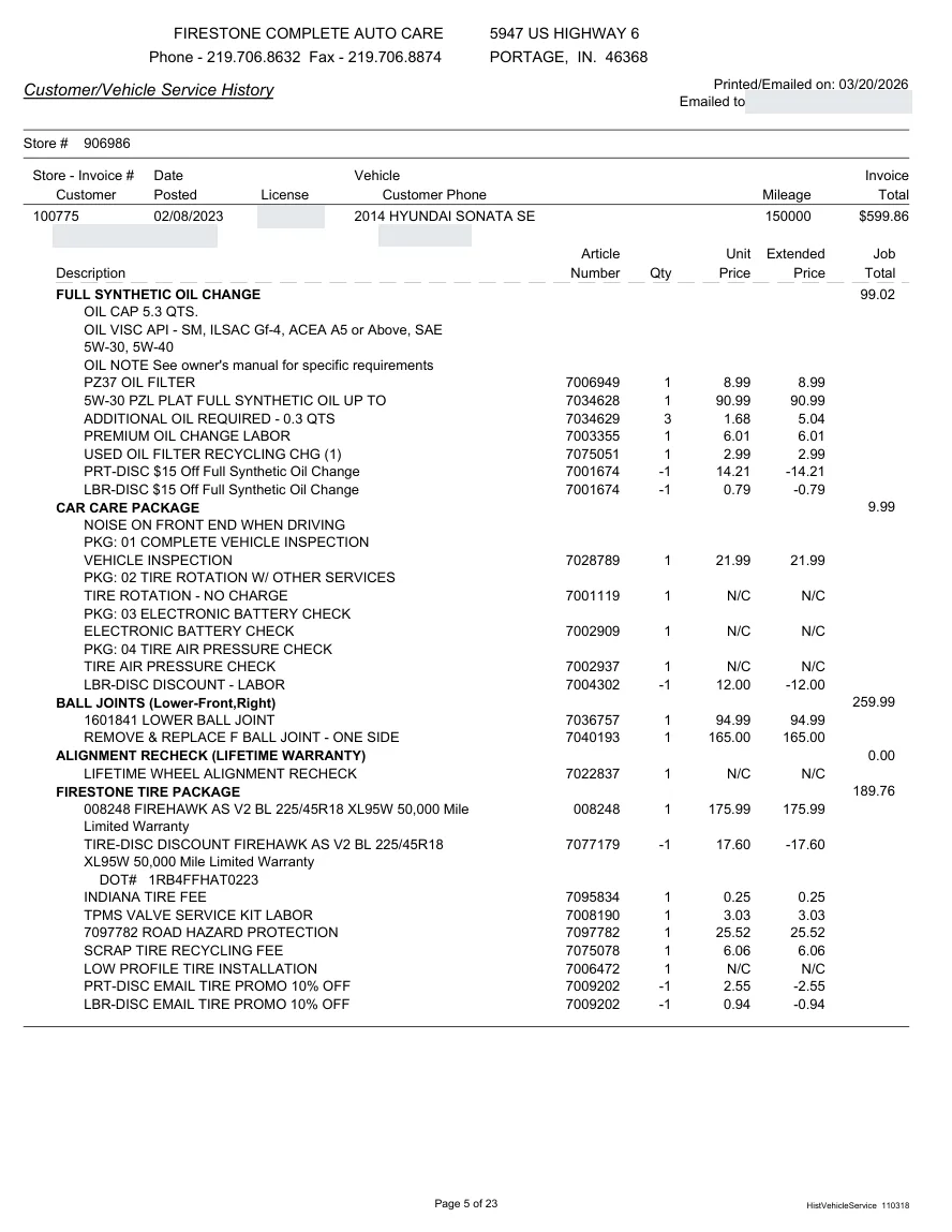 Fair Auto Appraisals supporting report, page 44 of 64