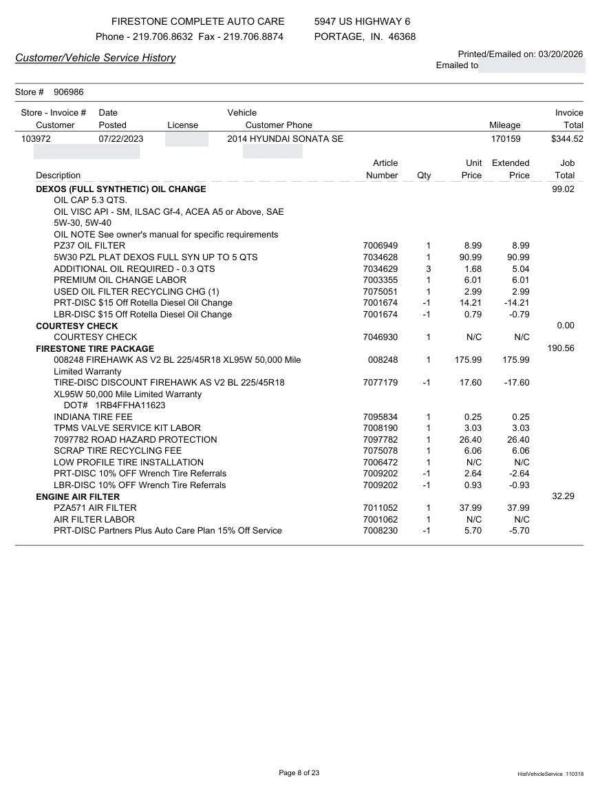 Fair Auto Appraisals supporting report, page 47 of 64