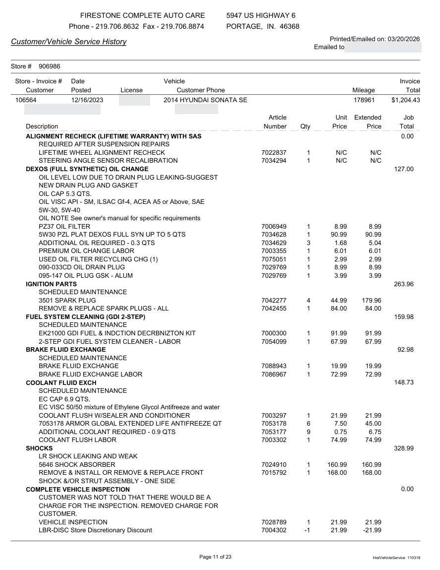 Fair Auto Appraisals supporting report, page 50 of 64