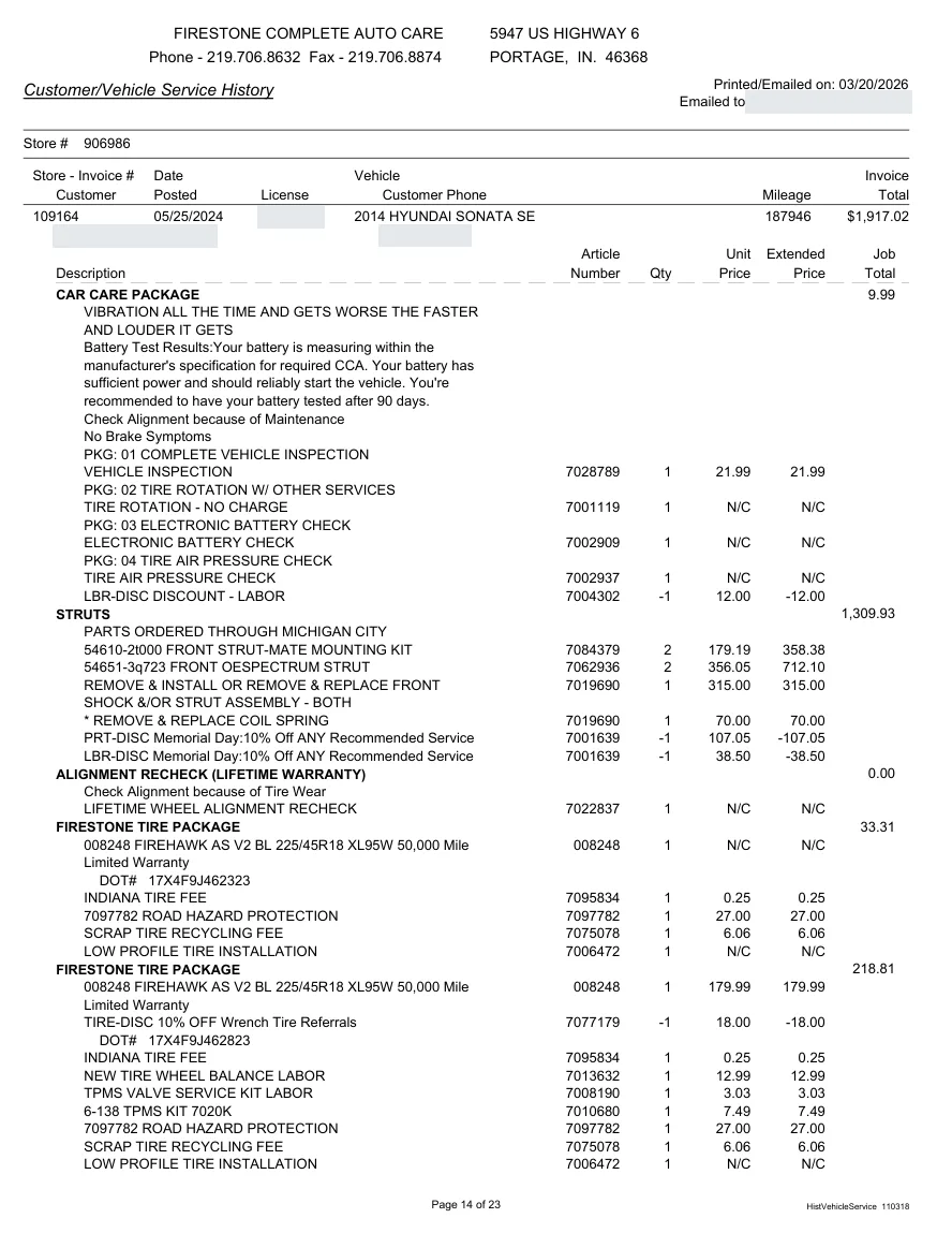 Fair Auto Appraisals supporting report, page 53 of 64