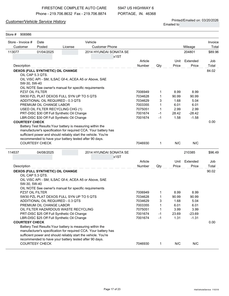 Fair Auto Appraisals supporting report, page 56 of 64