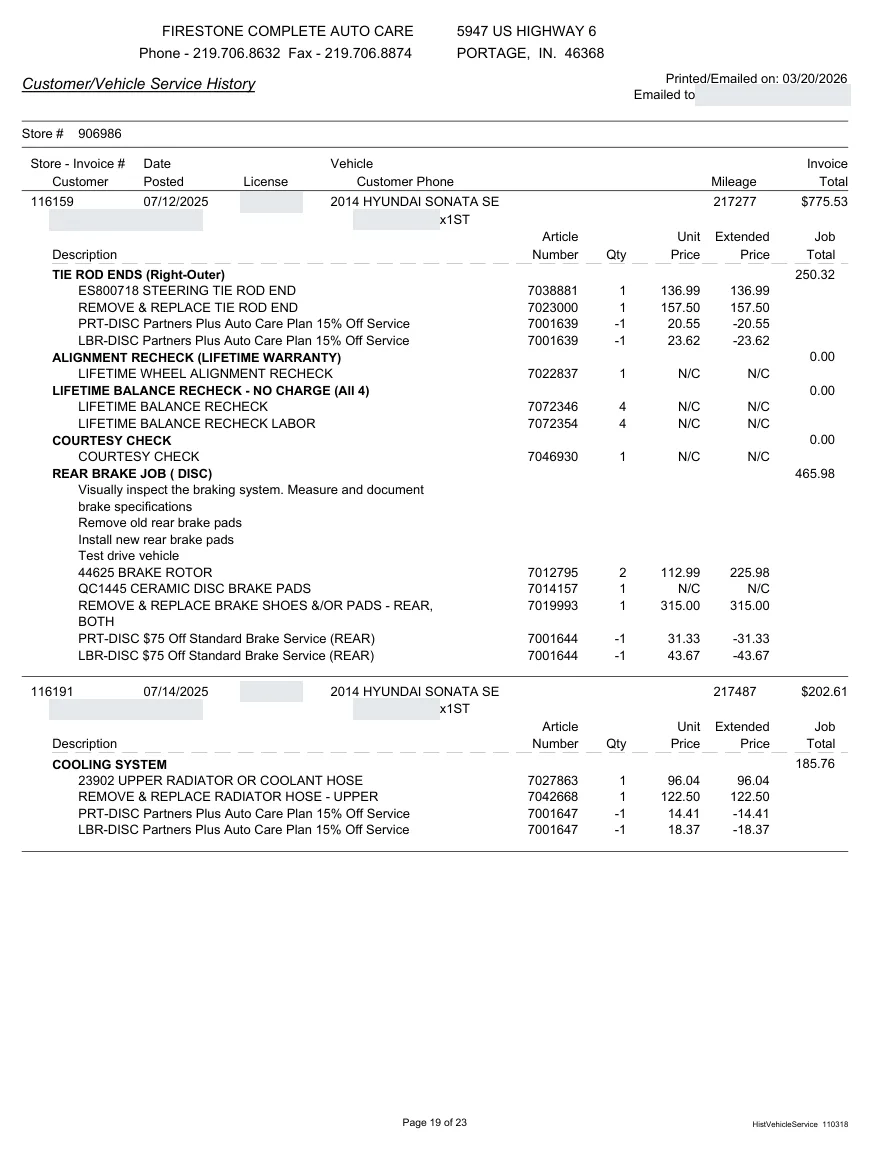 Fair Auto Appraisals supporting report, page 58 of 64