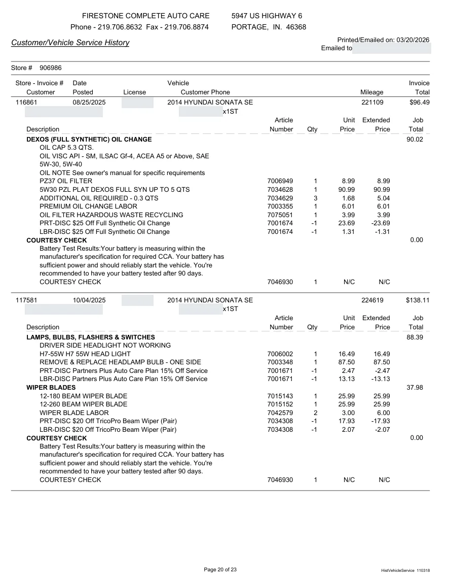 Fair Auto Appraisals supporting report, page 59 of 64