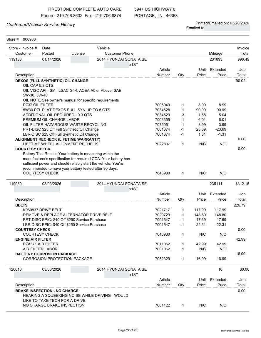Fair Auto Appraisals supporting report, page 61 of 64